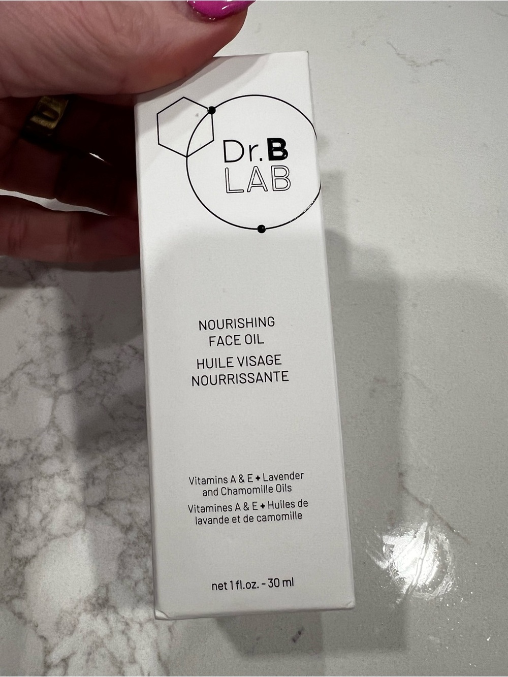 Dr. B Lab Nourishing Face Oil — White